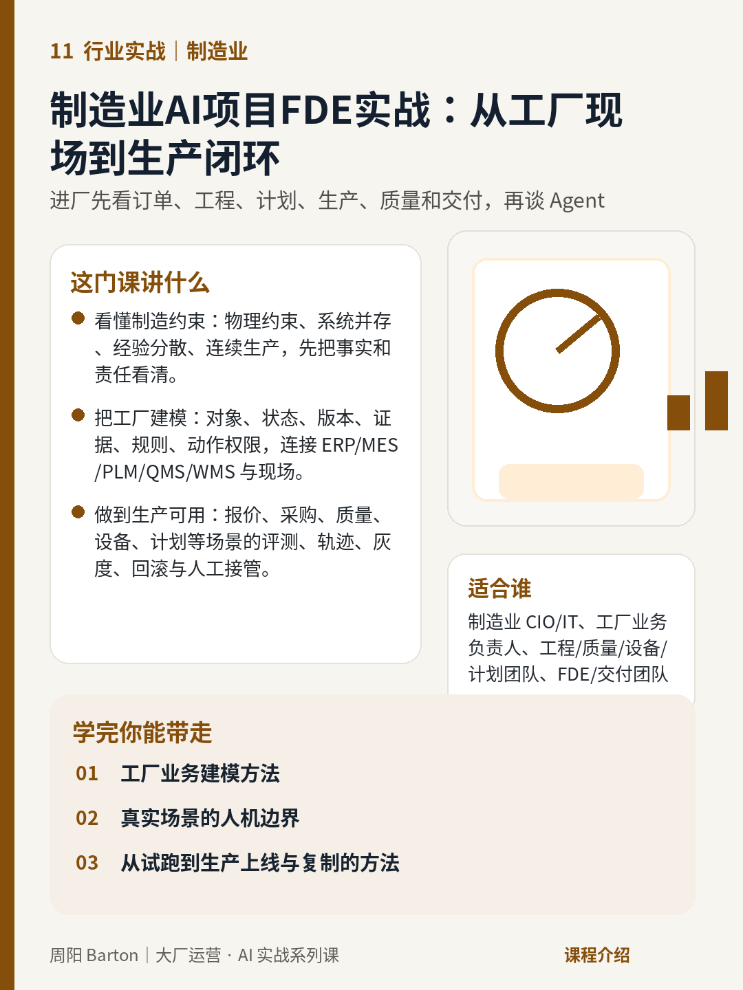 制造业AI项目FDE实战:从工厂现场到生产闭环